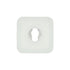 Auveco # 10305 Square Head Nylon Push-In Nut #8 Thread. Qty 50.