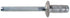 Auveco No. 10359 Avex Blind Rivet Dome 3/16" Diameter 7/16"Grip, Quantity - 1000