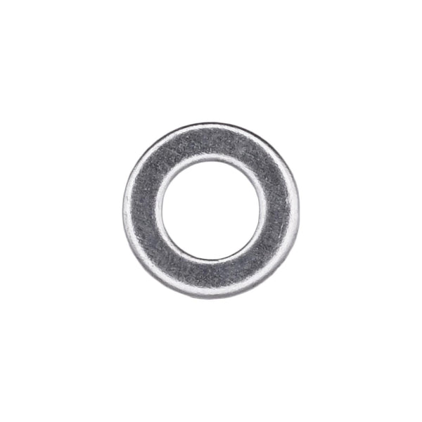 Auveco No. 10578 5mm Zinc Din 125 Metric Flat Washer - Zinc, Quantity - 50