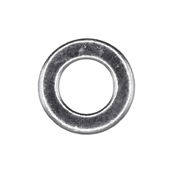 Auveco No. 10579 6mm Zinc Din 125 Metric Flat Washer - Zinc, Quantity - 50