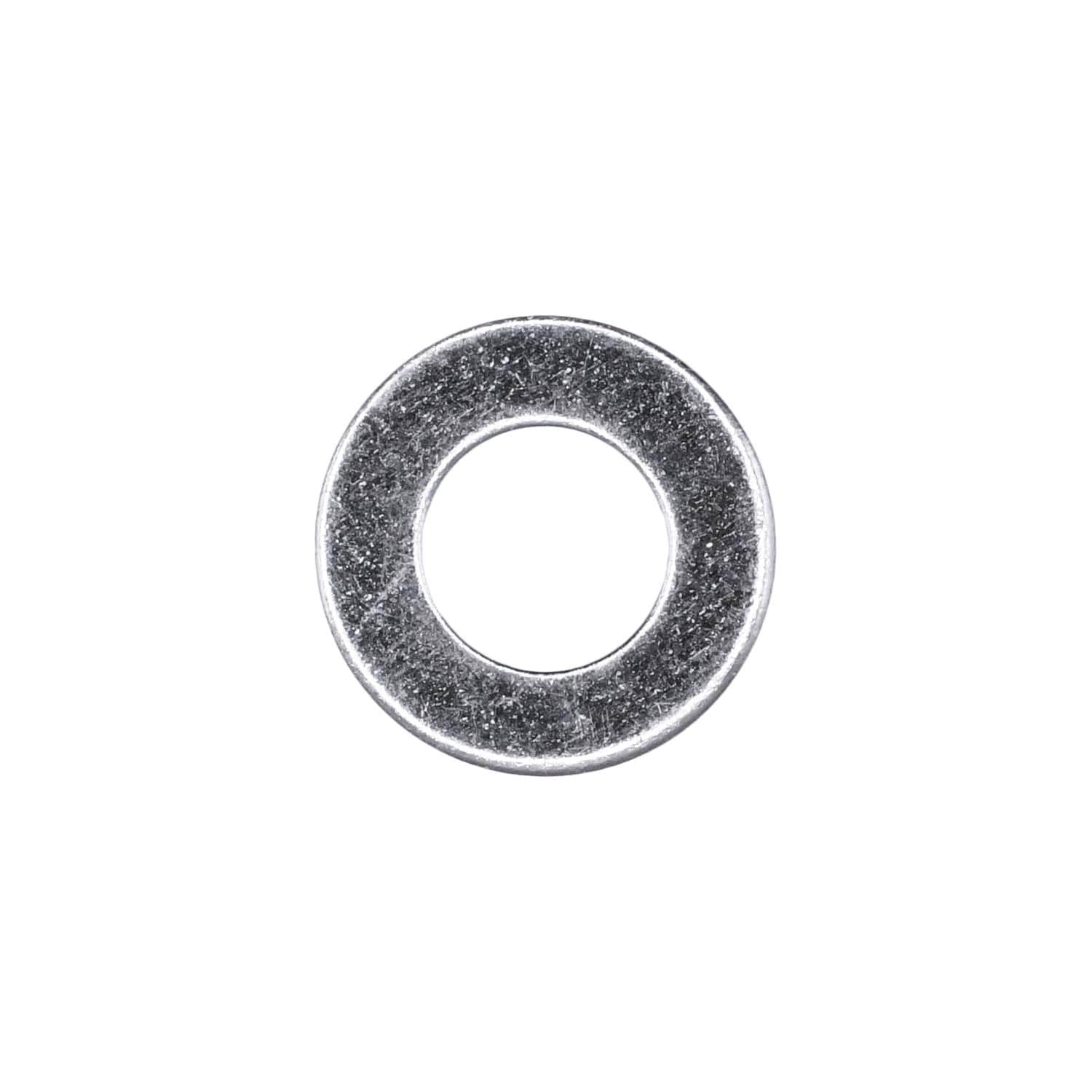 Auveco No. 10581 8mm Zinc Din 125 Metric Flat Washer - Zinc, Quantity - 25