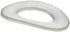 Auveco No. 10596 10mm Din 137B Metric Spring Washers - Zinc, Quantity - 25
