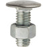 Auveco # 10656 Bumper Bolt 3/8"-16 X 1" Stainless Steel Pan Head With Hex Nut. Qty 25.