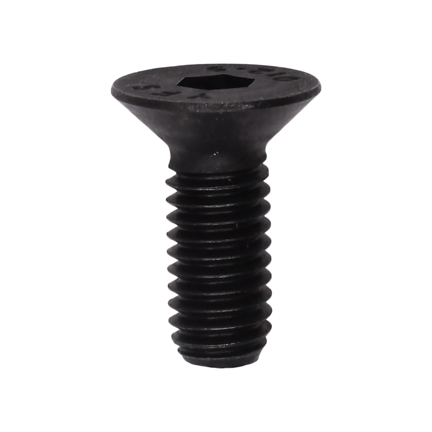Auveco No. 10960 6-1.0 X 16mm Flat Socket Cap Scw Din 7991 Class 10.9, Quantity - 10