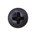 Auveco No. 11086 #10 X 3/4" Phillips Oval Head Tapping Screw - Black Oxide, Quantity - 100
