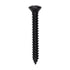 Auveco No. 11092 #10 X 1-1/2" Phillips Oval HeadTapping Screw - Black Oxide, Quantity - 100