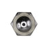 Auveco # 11181 #10-32 X 3/8" Steel Acorn Cap Nut - Nickel. Qty 100.