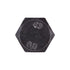 Auveco No. 11265 10-1.25 X 25mm Metric Hex Head Din 961 Class 8.8 - Black, Quantity - 10