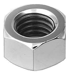 Auveco No. 11277 10mm-1.00 Zinc Metric Hex Nut Din 934 Class 8 - Zinc, Quantity - 10