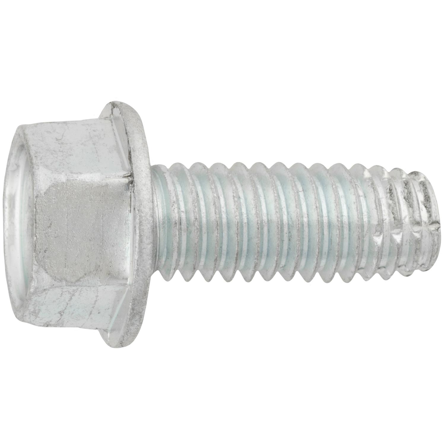 Auveco No. 11295 3/8"-16 X 1" Indented Hex Washer Head Type F - Zinc, Quantity - 50