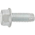 Auveco No. 11295 3/8"-16 X 1" Indented Hex Washer Head Type F - Zinc, Quantity - 50