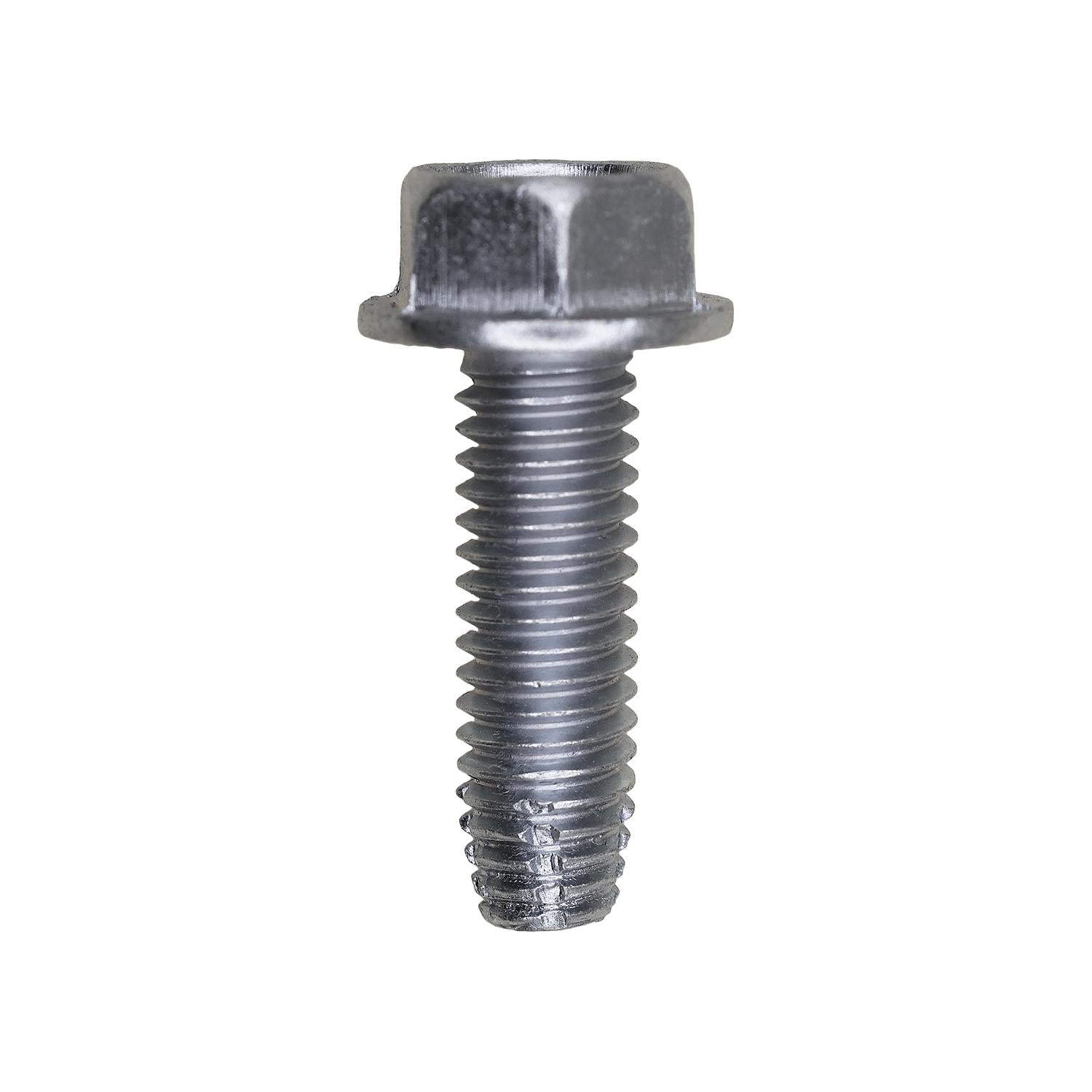 Auveco No. 11296 3/8"-16 X 1-1/4" Indented Hex Washer Head Type F - Zinc, Quantity - 25