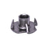 Auveco # 11332 Tee Nuts 1/4"-32 X 5/16" 3 Prong Round Base. Qty 50.