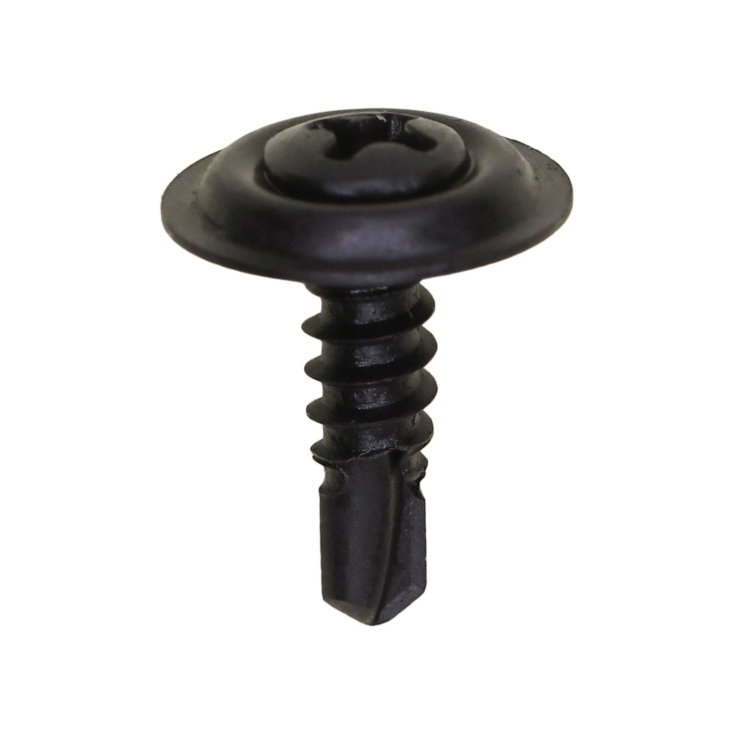 Auveco # 11454 #8-18 X 5/8" Phillips Oval Countersunk Washer SEMS Tek - Phos. Qty 100.