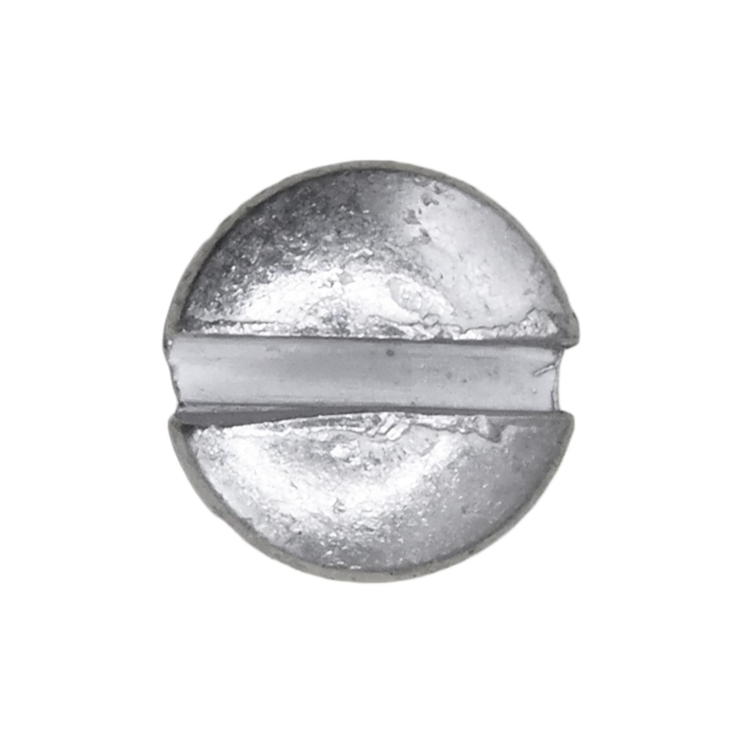 Auveco No. 1149 #8 X 3/4" Slotted Head Oval AB Tapping Screw - Zinc, Quantity - 100