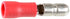Auveco No. 11604 Male Snap Plug Solderless Terminal Red - Universal, Quantity - 50