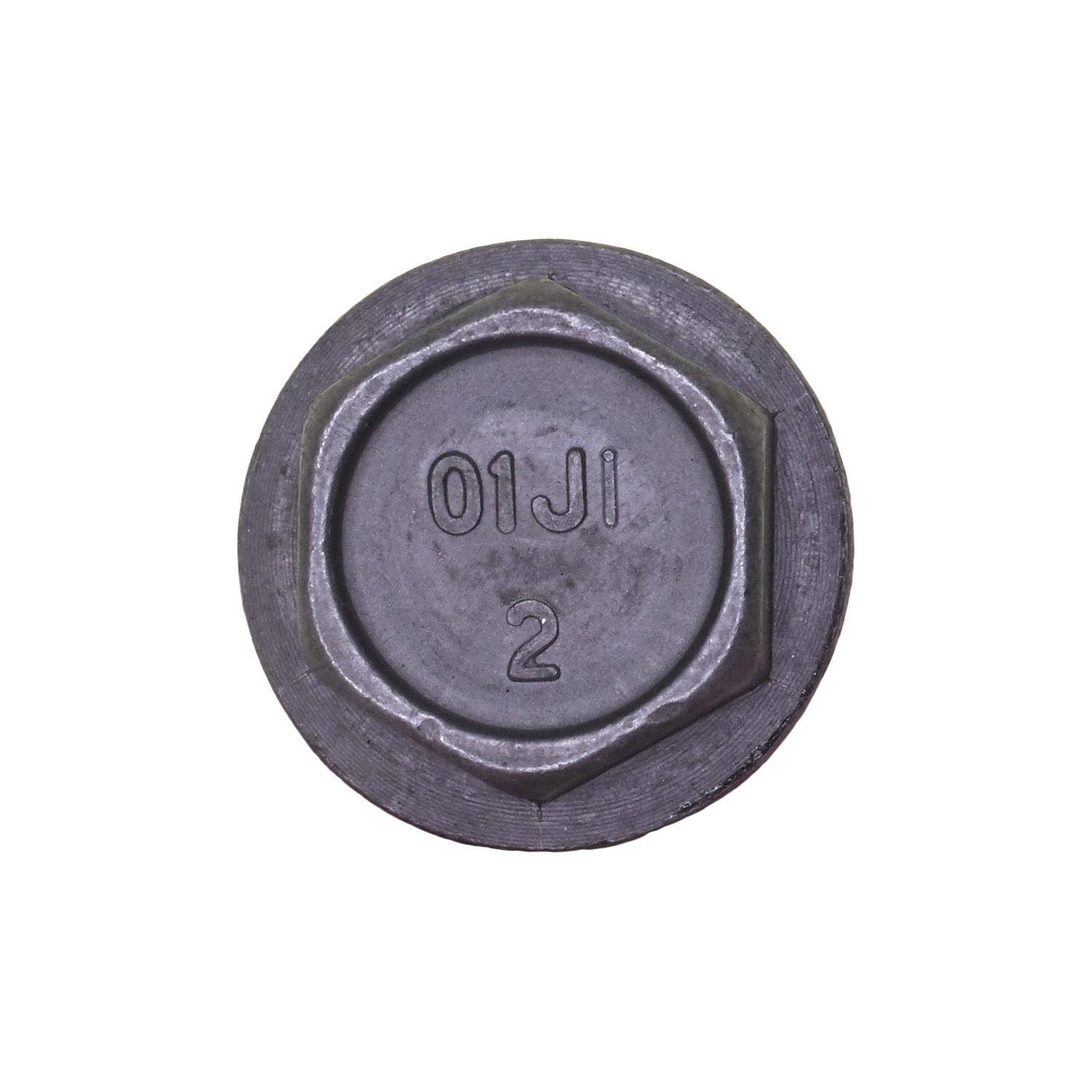 Auveco # 11638 8-1.25 X 16mm Spin Lock Bolt 18mm Washer Outside Diameter - Phosphate. Qty 25.