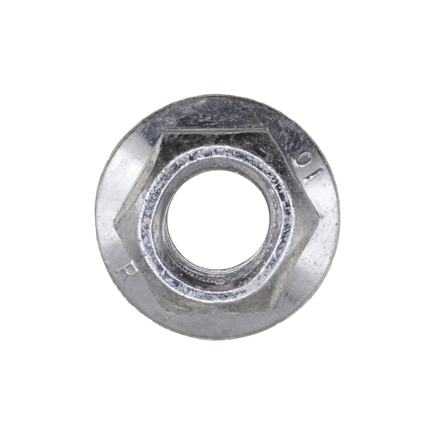 Auveco No. 11708 M10-1.5 Hex Flange Locknut 21mm Flange, Quantity - 25
