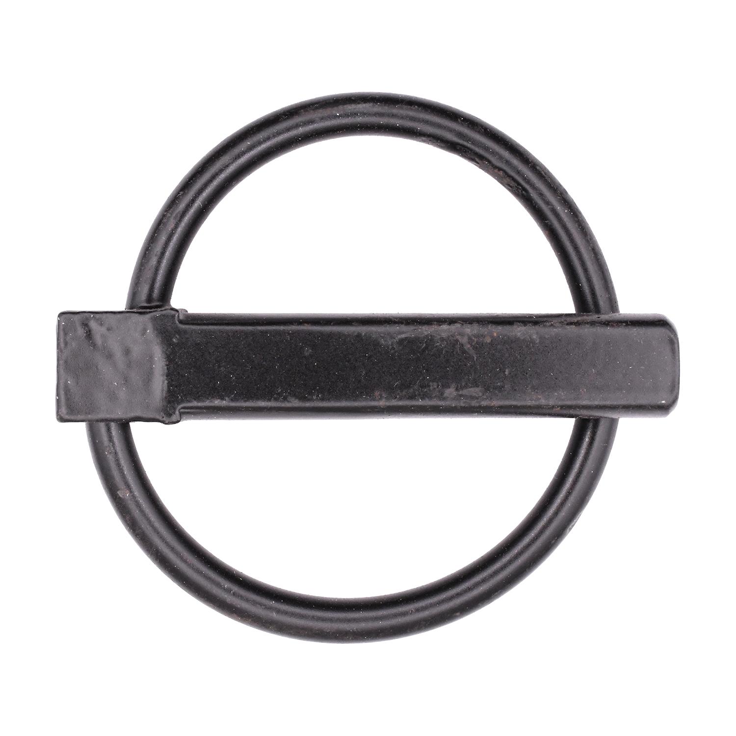 Auveco No. 11733 7/16" Outside Diameter X 2-1/2" Long Lynch Pins W/Rings Black Powder Coated, Quantity - 5