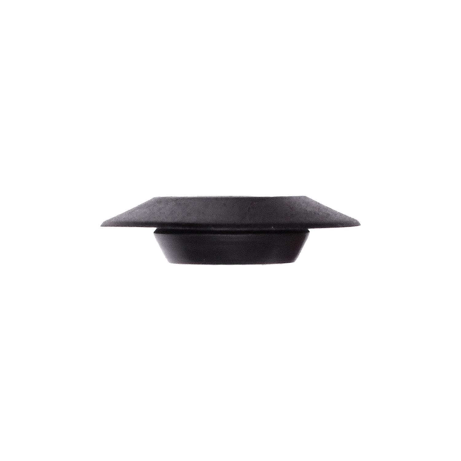 Auveco # 11746 Flush Sheet Metal Plug Plastic 1/2" Hole Black. Qty 100.