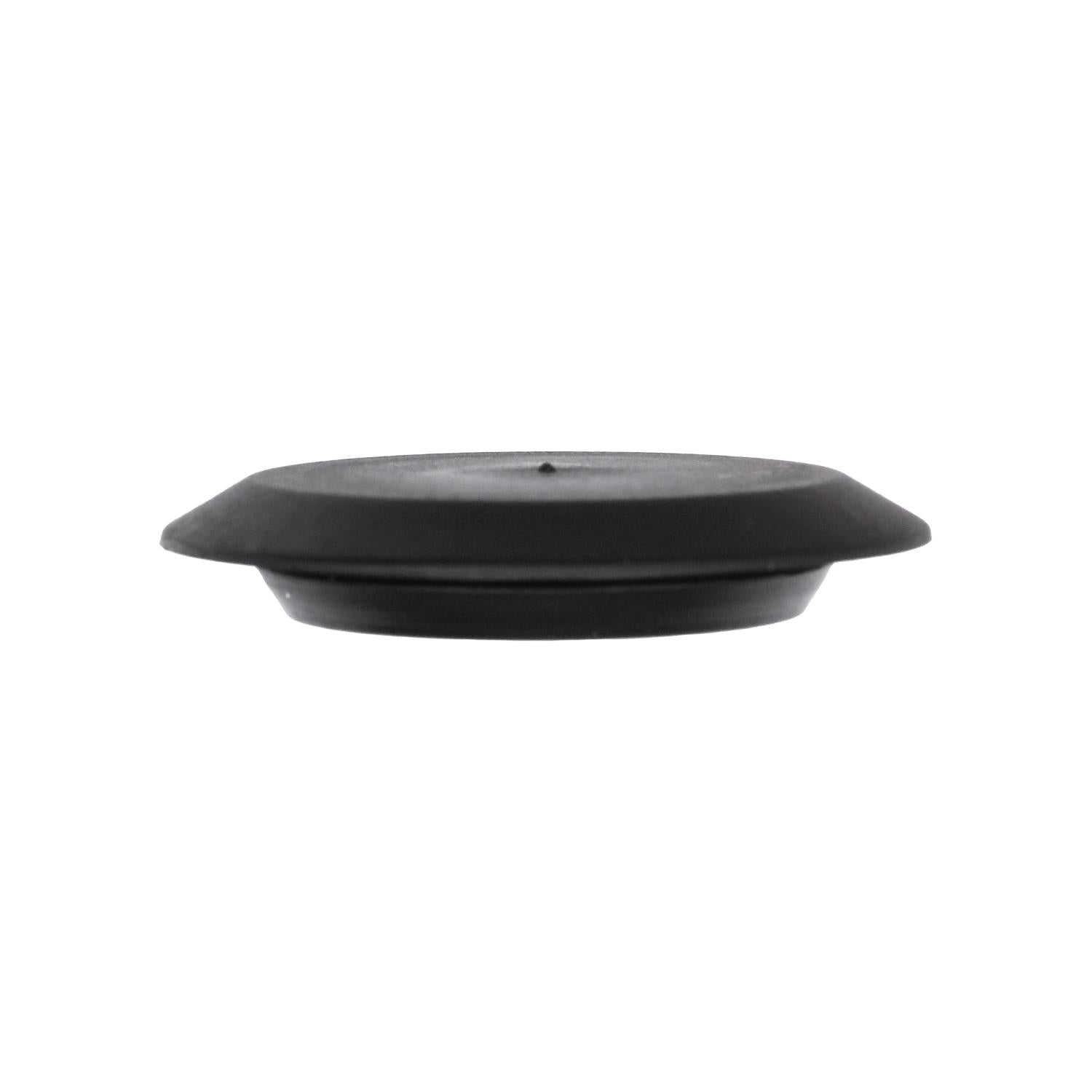 Auveco # 11749 Flush Sheet Metal Plug Plastic 1" Hole Black. Qty 100.