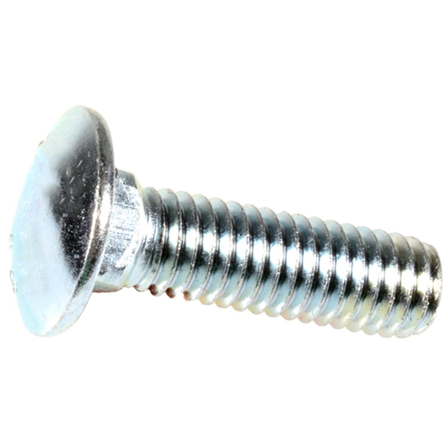 Auveco No. 11770 Bumper Bolt 7/16"-14 X 1-1/2" Uncapped -Zinc, Quantity - 25