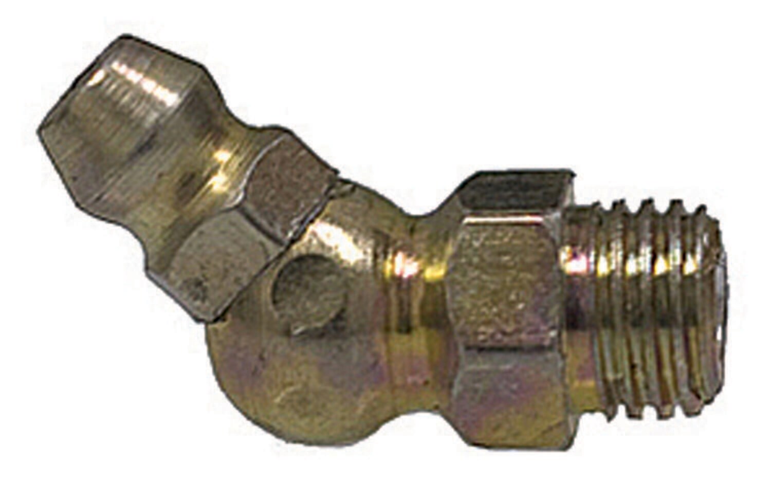 Auveco No. 11777 Grease Fitting 8mm-1.0 45 Degree Din 71412 7445, Quantity - 10
