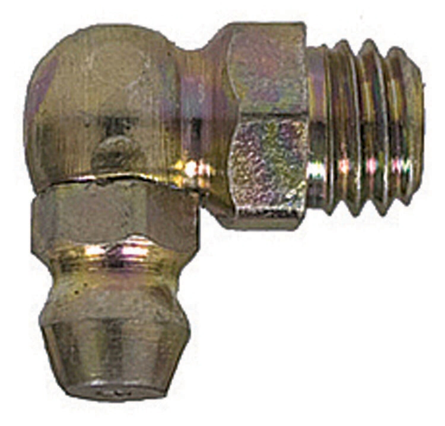 Auveco No. 11780 Grease Fitting 8mm-1.25 90 Degree Din 71412 7590, Quantity - 10