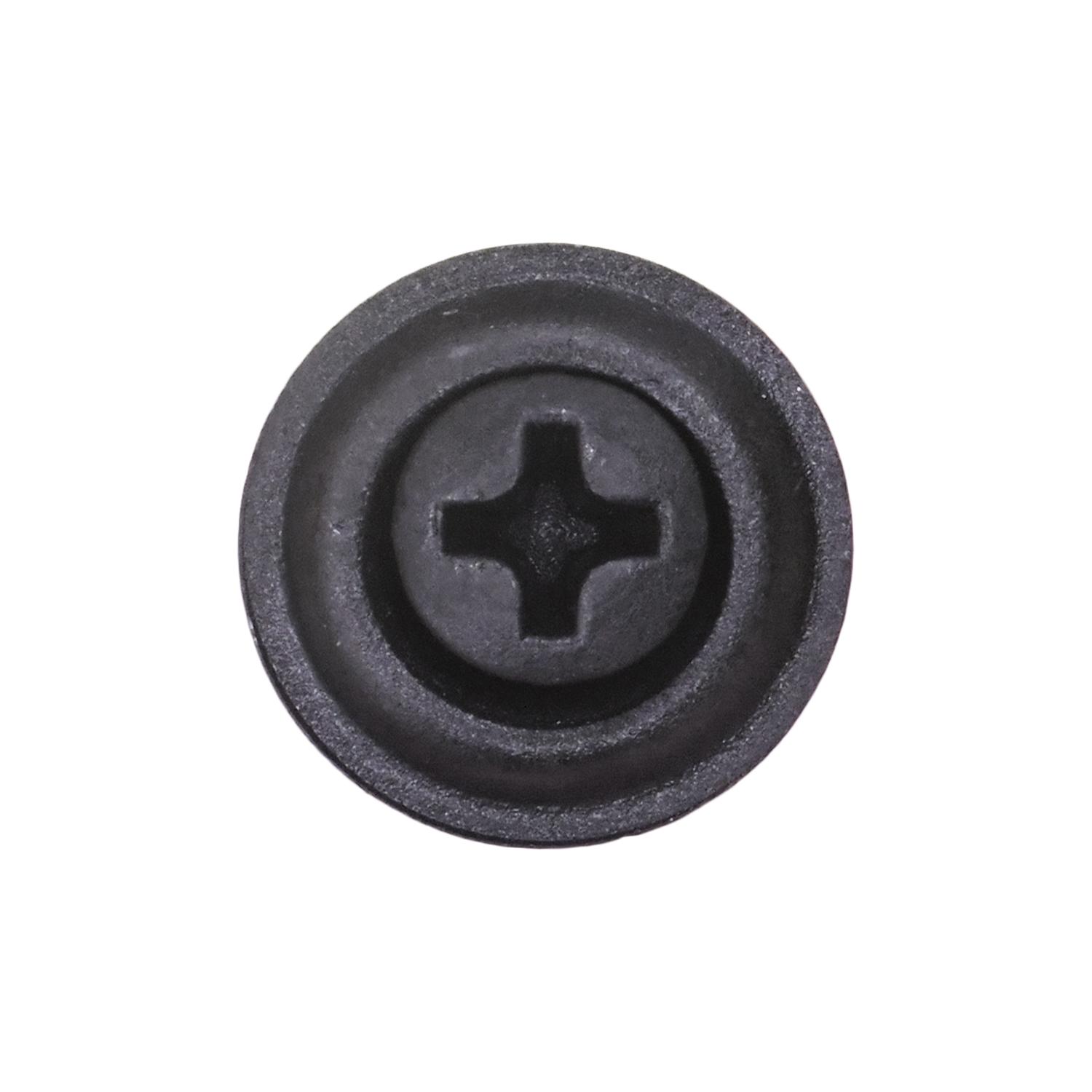 Auveco No. 11785 #6 X 3/4" Phillips Oval Head AB Tapping SEMS - Black Phosphate, Quantity - 100