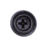 Auveco No. 11786 #6 X 1" Phillips Oval Head AB Tapping SEMS - Black Phosphate, Quantity - 100