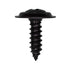 Auveco No. 11787 #8 X 5/8" Phillips Oval #6 Head AB Tapping SEMS - Black, Quantity - 100