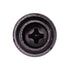 Auveco No. 11789 #8 X 1" Phillips Oval #6 Head AB Tapping SEMS - Black, Quantity - 100