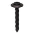 Auveco No. 11790 #8 X 1-1/4" Phillips Oval #6 Head AB Tapping SEMS - Black, Quantity - 100