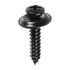 Auveco No. 11792 #10 X 1" Phillips Oval #8 Head AB Tapping SEMS - Black, Quantity - 50