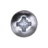 Auveco No. 11904 #8 X 1" Phillips Pan Head #2 Teks Screw - Zinc, Quantity - 100