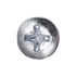 Auveco No. 11905 #12 X 1" Phillips Pan Head #2 Teks Screw - Zinc, Quantity - 50