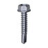 Auveco No. 11915 #14 X 1-1/4" Indented Hex Washer Head #3 Super Teks - Zinc, Quantity - 25