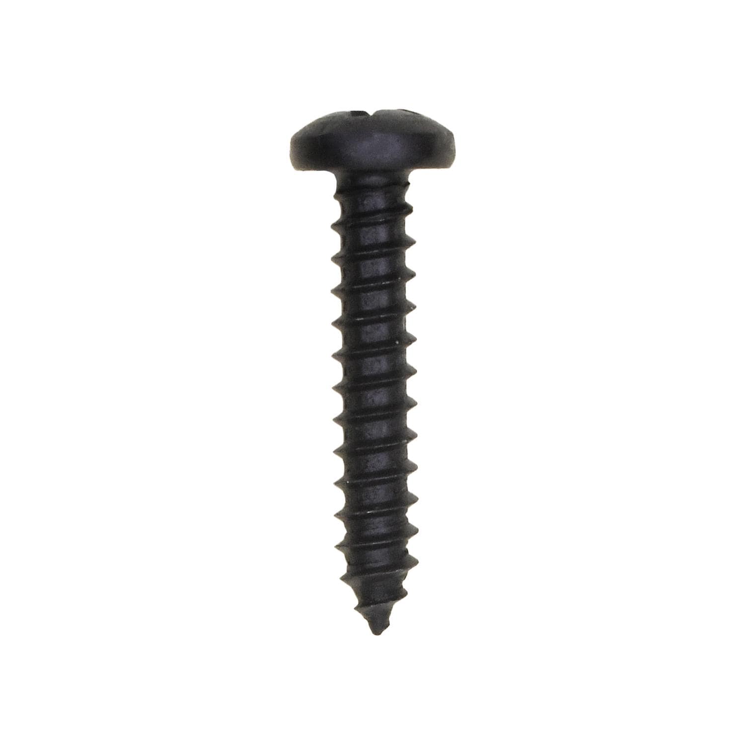 Auveco No. 11918 #6 X 3/4" Phillips Pan Head Tapping Screw - Black Oxide, Quantity - 100