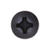 Auveco No. 11918 #6 X 3/4" Phillips Pan Head Tapping Screw - Black Oxide, Quantity - 100