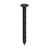 Auveco No. 11920 #6 X 1-1/4" Phillips Pan Head AB Tapping Screw - Black Oxide, Quantity - 100