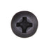Auveco No. 11920 #6 X 1-1/4" Phillips Pan Head AB Tapping Screw - Black Oxide, Quantity - 100