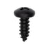 Auveco No. 11921 #10 X 1/2" Phillips Pan Head Tapping Screw - Black Oxide, Quantity - 100