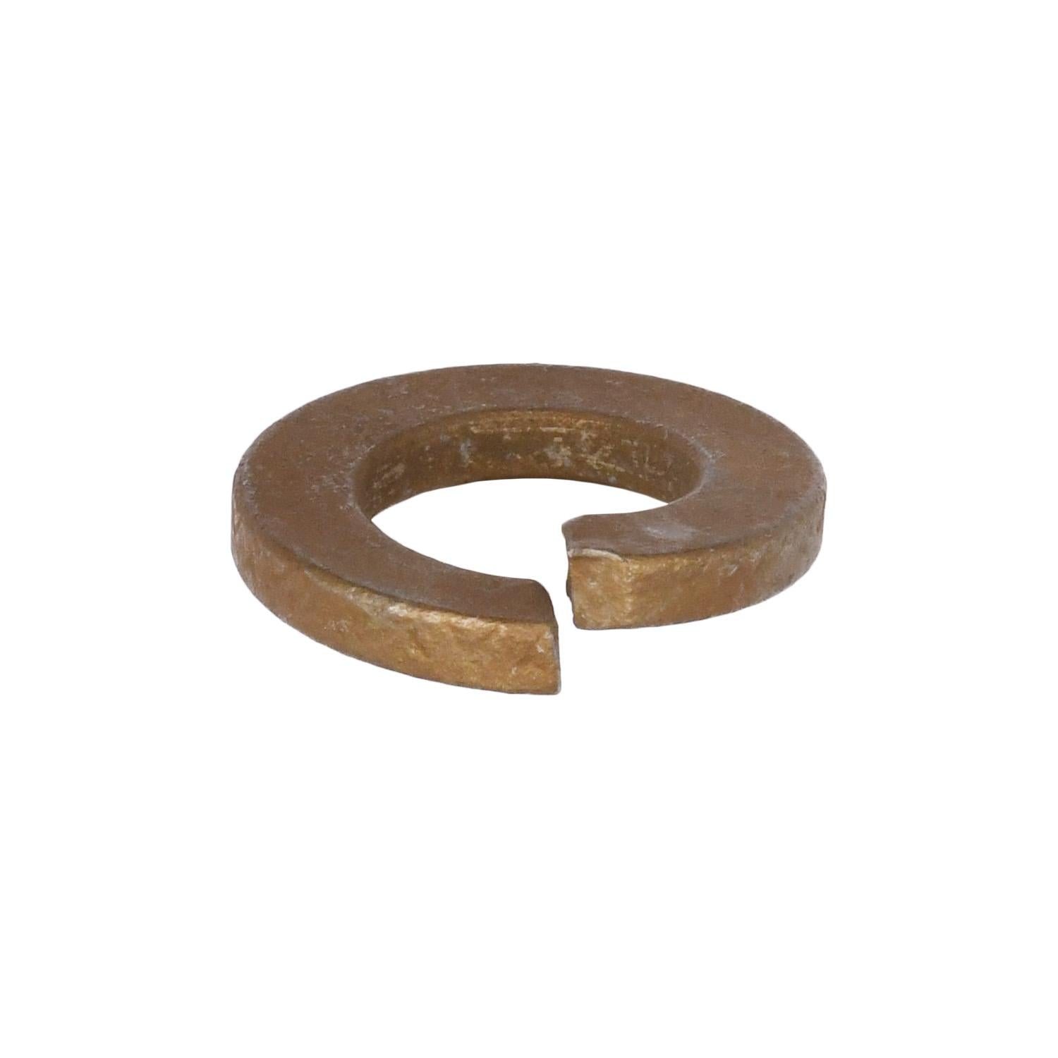 Auveco No. 11926 5/16" High Alloy Split Lock Washer - Zinc/Yellow, Quantity - 100