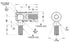 Auveco # 12044 Quick Disconnect Ball Joint Assembly 1/4-28. Qty 2.