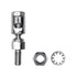 Auveco No. 12047 Damper Control Swivel W/Nut & Lock Wash 1/4"-28, Quantity - 3