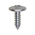 Auveco No. 12059 4.2-1.41 X 13mm Metric Phillips Washer Head - Zinc, Quantity - 100