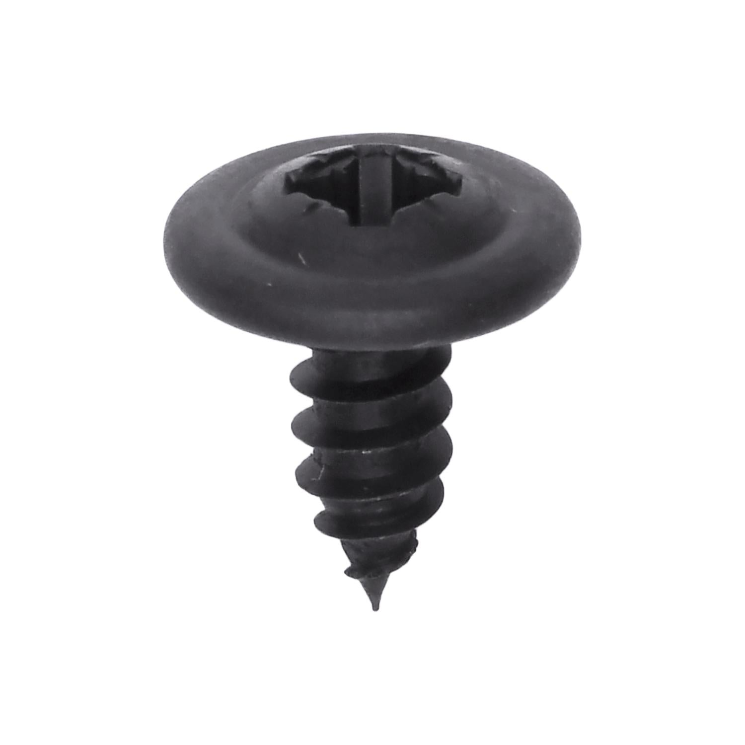 Auveco # 12062 4.2-1.41 X 10mm Phillips Type 1A Drive Washer Head - Black. Qty 100.