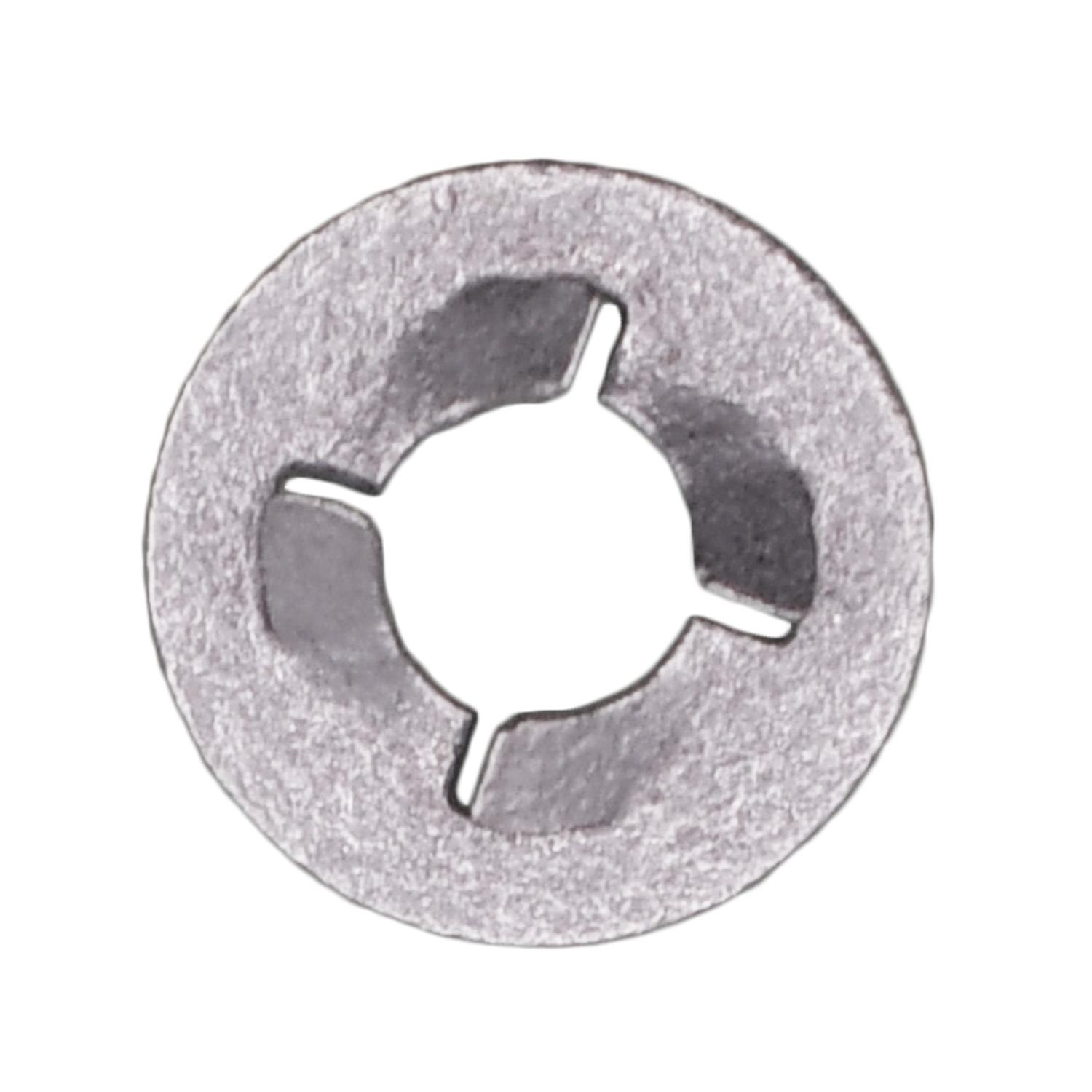 Auveco # 12122 Pushnut Bolt Retainer M5-.8 11mm Outside Diameter - Zinc. Qty 100.