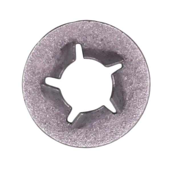 Auveco No. 12123 Pushnut Bolt Retainer M6-1.0 12.7mm Outside Diameter -Zinc, Quantity - 100