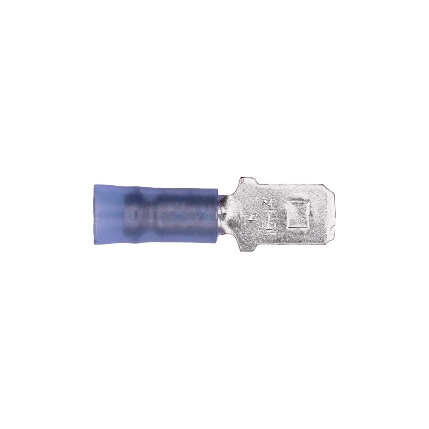 Auveco No. 12147 Solderless Terminal 1/4" Male Quick Slide 16/14 Gauge, Quantity - 25